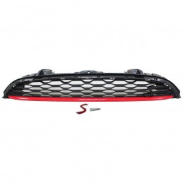 FRONT GRILLE RED MOULDING +...